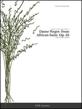 Danse Negre: from African Suite, Op. 35 Orchestra sheet music cover